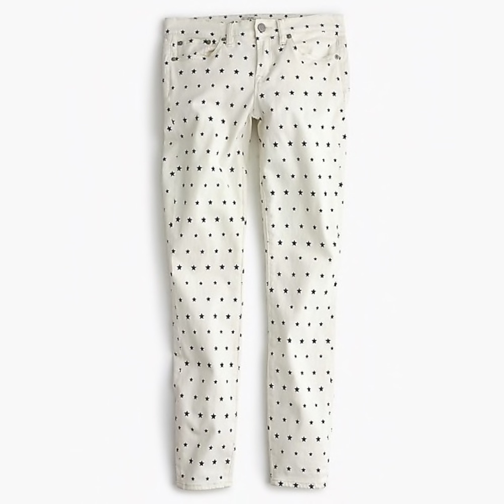 Toothpick jean in star print NWT ⭐️